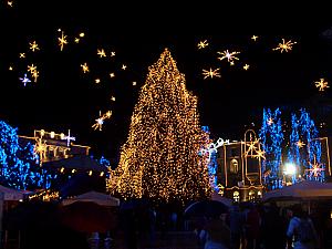 Christmas lights in Ljubljana.
