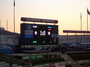 Game Over - Hajduk Split wins! 