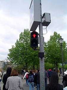 In East Germany, they have fun characters for the passenger walk lights. 