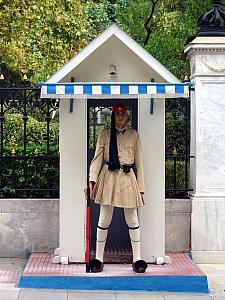 Greek Army(?) Guard in traditional garb.