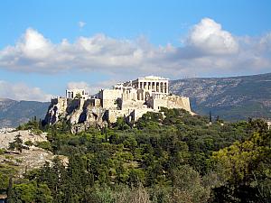 Picturesque viewpoint of Acropolis.