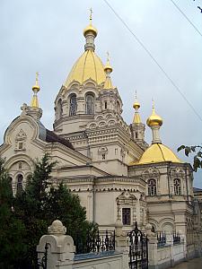 Russian Orthodox Church in Sevastopol, Ukraine.