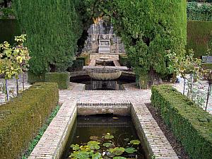 Alhambra - the Generalife gardens