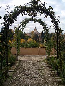 Alhambra - the Generalife gardens