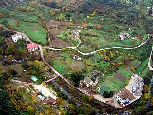 The valley below Ronda.