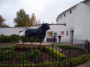 Ronda - statue of a bull