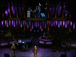 Old Jimmy Dickens at the Grand Old Opry 