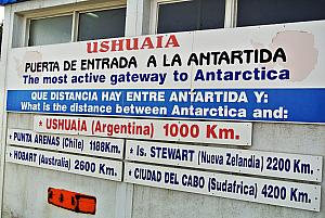 Ushuaia is the most active gateway to Antarctica!