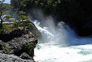 Puerto Montt, Chile - a waterfall