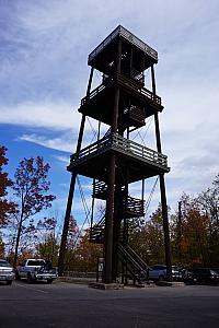 viewing tower at Peninsula State Park