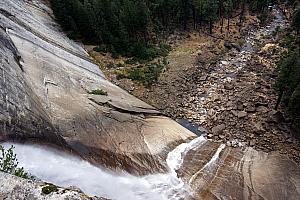 Geronimo!? (Looking down from the edge of the Nevada Fall)
