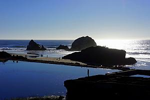 Sutro Baths, and the Pacific Ocean. 