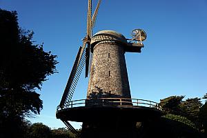 At the edge of Golden Gate Park are two windmills over 100 years old. This one was built in 1903.