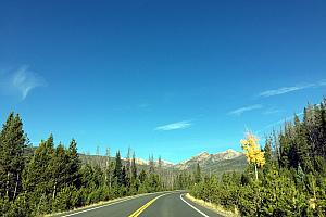 Tuesday, September 26: entering western entrance of Rocky Mountain National Park. Everywhere we drove was just beautiful.